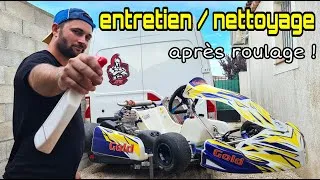 Miniature : ENTRETIEN KARTING APRES ROULAGE !