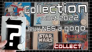 Miniature : COLLECTION JEUX-VIDÉO Juillet 2022 Spécial JEUX NES