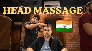Miniature : Indian Head Massage in Chennai 🇮🇳 |PART 1 Relaxing ASMR Barber Experience