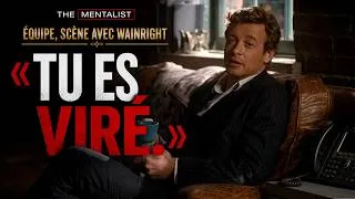 Miniature : The Mentalist - Équipe, scène avec Wainright - « Tu es viré. »