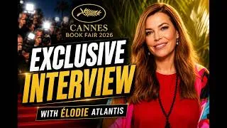 Miniature : Élodie Atlantis Interview | French Author, Singer & Filmmaker | Cannes Book Fair 2026
