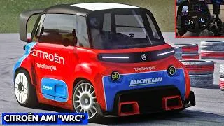 Miniature : 200 KM/H EN CITROËN AMI WRC ! Assetto Corsa / Simagic