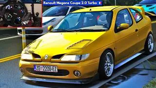Miniature : RENAULT MEGANE COUPE 2.0 ! Assetto Corsa / Simagic