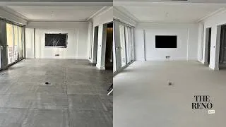 Miniature : ADIEU CARRELAGE : toutes les étapes pour poser soi-même du béton ciré