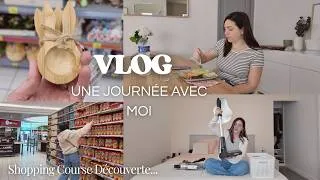 Miniature : VLOG •  UNE JOURNÉE AVEC MOI • SHOPPING COURSE DÉCOUVERTE 🌸✨
