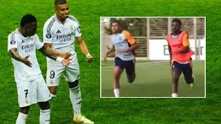 Miniature : incroyable le joueur le plus rapide du Real Madrid dévoilé entre # vinicus et #kylianmbappe