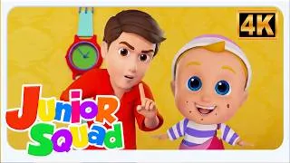 Miniature : 👶 Johny Johny Oui Papa | Junior Squad | Comptines pour Enfants | Chansons pour Bébés