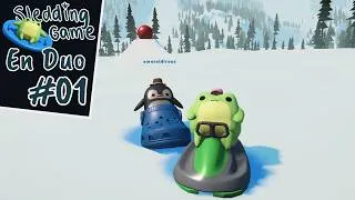 Miniature : Duolingo au ski?🚠| Sledding Game en Duo #01