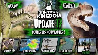 Miniature : COMBAT, ALLOSAURES, STÉGO... TOUT sur l'UPDATE 17 de PREHISTORIC KINGDOM !
