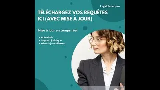 Miniature : Les Requêtes judiciaires avec LegalPlanet.pro