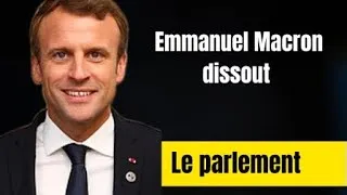 Miniature : Emmanuel Macron annonce la dissolution du parlement #1million #emmanuelmacron #france