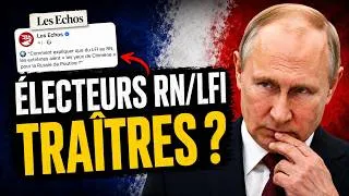 Miniature : Voter LFI, voter RN, c'est voter pour Poutine ? Selon le journal@LesEchosTV