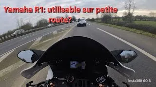 Miniature : YAMAHA R1 sur les petites routes de campagne!