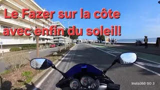 Miniature : Le YAMAHA FAZER en balade sur la côte Atlantique!