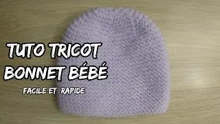 Miniature : TUTO TRICOT : tricoter un bonnet bébé ( prématuré ou petit bébé )