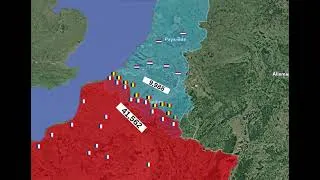 Miniature : France vs Belgique et Pays-bas Résumer sur googgle earth (Fiction)