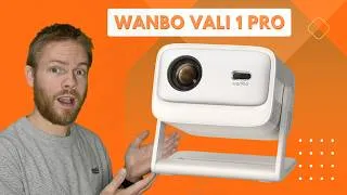 Miniature : J'ai projeté 200 pouces sur un mur de crépi… et c'était bluffant | Wanbo Vali 1 Pro