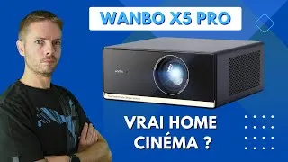Miniature : WANBO X5 Pro (2025) : Google TV, 1100 lumens… le vidéoprojecteur à éviter ou bonne surprise ?