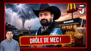 Miniature : Le cas Serge Zaka : climatologue, chasseur d’orages et… fan de McDo !