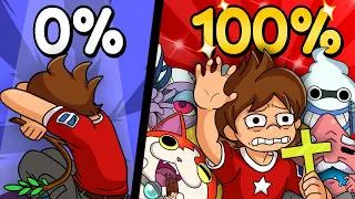 Miniature : J'ai 100% TOUS de YO-KAI WATCH en 100H (Yokai, Quêtes, Trophées)