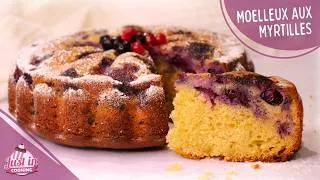 Miniature : Recette de Gâteau Moelleux aux Myrtilles : Léger, Moelleux et Fruité 💙