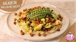 Miniature : La Salade la plus gourmande de l'été 🥗 Pois Chiches grillés aux épices & Sauce ultra crémeuse 🌞