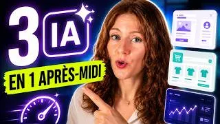 Miniature : J'ai créé 3 produits digitaux en 1 après-midi avec l'IA (Sans coder)