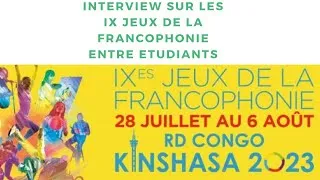 Miniature : IX JEUX DE LA FRANCOPHONIE INTERVIEW EN LINGALA