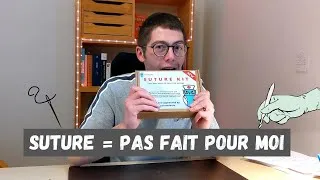 Miniature : Mes premiers points de suture, une vraie CATASTROPHE !! 😂