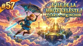 Miniature : Zelda Tears Of The Kingdom épisode 57 L'ÎLE DE LA VOÛTE CÉLESTE !
