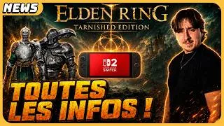 Miniature : TOUT SAVOIR SUR ELDEN RING TARNISHED EDITION : DLC, SWITCH 2, CONTENU, DATE !