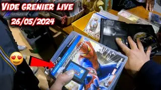 Miniature : Vide Grenier Live 26/05/2024 : Une Pièce Giga Rare, Du Rétro et Des Bangers En Cartes Pokémon !!