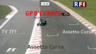 Miniature : Manche 5 : GP d'Europe 2006 - Retransmission F1 Assetto Corsa
