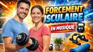 Miniature : Renforcement musculaire ! séance complète à faire à la maison #fitness #musculation #sports 