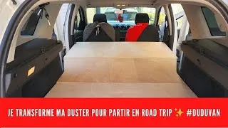 Miniature : Je transforme ma Duster pour partir en road trip ✨ #DuDuVan
