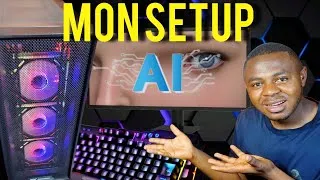 Miniature : Mon SETUP PC pour faire tourner l'IA en LOCAL !#setuppc #AIlocal #localAI #pcgamer 