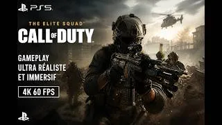 Miniature : PS5 THE ELITE SQUAD™   GAMEPLAY ULTRA RÉALISTE ET IMMERSIF 4K 60 FPS CALL OF DUTY  #Callofduty