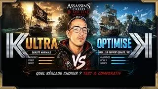 Miniature : Assassin's Creed Black Flag Resynced en 2K : ULTRA VS OPTIMISÉ | NVIDIA