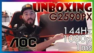 Miniature : UNBOXING AOC G2590PX ECRAN GAMING FR