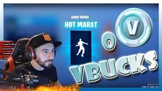Miniature : FREE NEW DANCE FORTNITE GRATUITE HOT MARAT 0 VBUCKS