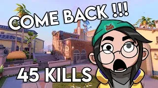 Miniature : VALORANT | COME BACK ! 45 KILLS !! RANKED