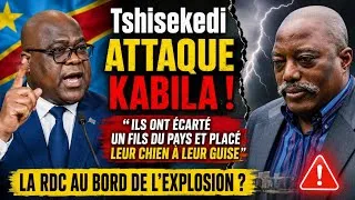 Miniature : Félix Tshisekedi franchit la ligne rouge et s'en prend violemment à Kabila !