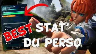 Miniature : Les statistiques du personnage dans PalWorld FR
