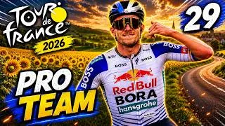 Miniature : DEBUT DU DERNIER TOUR DE FRANCE DE NOTRE EQUIPE ?! 🏆 | TDF 26 Pro Team #29 [FR]