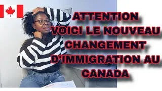 Miniature : VOICI LE NOUVEAU CHANGEMENT D’IMMIGRATION AU CANADA POUR L’ANNÉE 2026 .🇨🇦