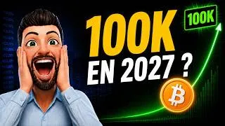 Miniature : BITCOIN : Le POWER LAW Confirme le BOTTOM à 58K 🚨 (100K en 2027 ? 🔥)