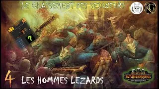Miniature : Total War Warhammer 3, Emission partie 4 :Le classement des seigneurs 2023: Les hommes lezards