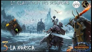 Miniature : Total War Warhammer 3, Emission/débat partie 3 :Le classement des seigneurs 2023: La fraicheur Norse