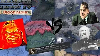 Miniature : A La Chasse aux Succès ! EP6 HOI4 FR By Blood Alone Suisse Vs L'Axe Qui Vas Gagner ?