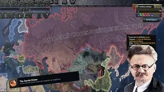Miniature : A La Chasse aux Succès ! EP4 HOI4 FR DLC NO STEP BACK Le Retour De Trotski ! Soviet Onion